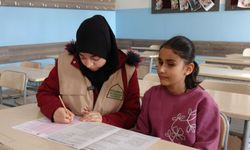 Görme engelli kardeşlerin yarışma heyecanı