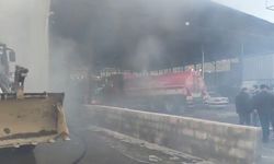 İslahiye’de biber fabrikası yandı