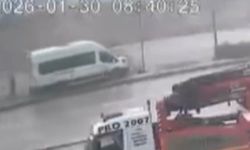 Kuzeyşehir kavşağında şok eden kaza