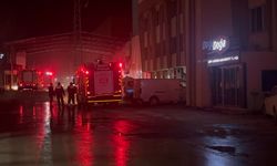 Makarna fabrikasında korkutan yangın