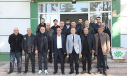 Oda başkanlarına tebrik ziyareti