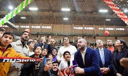 Şehitkamil’de spor dolu buluşma