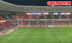 STADYUM IŞIKLARINDA SORUN VAR. KARŞILAŞMA HENÜZ BAŞLAMADI.