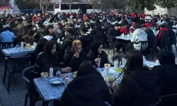 Taraftarlar iftar sofrasında buluştu