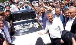 Özgür Özel'e Nizip'te sürpriz