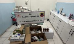 Ruhsatsız diş kliniğine baskın