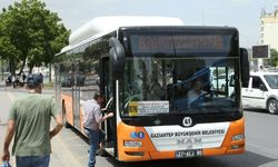 Gaziantep'te toplu taşıma ücretsiz