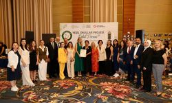 Yeşil okul projesinde ödül