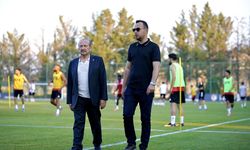 Başkan pazar günü kampta