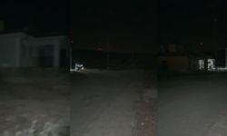 Deprem konutları karanlığa büründü