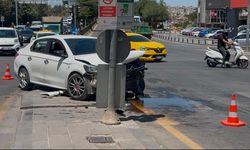 Kavşakta zincirleme kaza