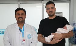 Normal doğum için 503 kilometre katetti