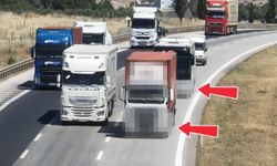 Otoyolda dronlu denetim