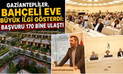 Gaziantepliler, bahçeli eve büyük ilgi gösterdi