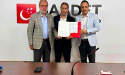 Sünbül ilçe başkanı oldu