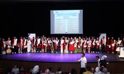 Turizm ve Otelcilikte mezuniyet sevinci