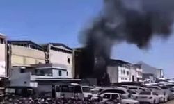 Gaziantep'te iş yerinde yangın paniği