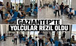 Gaziantep’te yolcular rezil oldu
