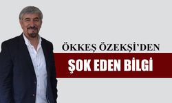 Ökkeş Özekşi'den şok eden bilgi