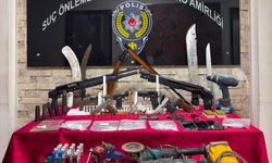 Ruhsatsız silah ele geçirildi