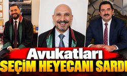 Avukatları seçim heyecanı sardı