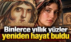 Binlerce yıllık yüzler yeniden hayat buldu