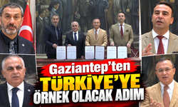 Gaziantep’ten Türkiye’ye örnek olacak adım