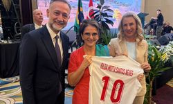 Kıragası Brezilya resepsiyonuna katıldı