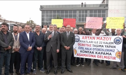 Özel halk otobüsçülerinden son uyarı