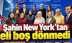 Şahin Newyork'tan eli boş dönmedi