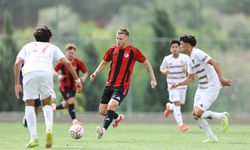 U19 ile hazırlık maçı yaptılar