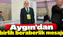 Aygın'dan birlik beraberlik mesajı
