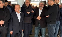 Cenazeye katıldılar