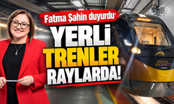 Gaziantep'in ulaşımına yerli tren desteği