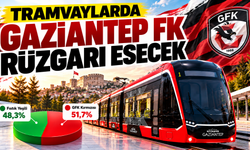 Tramvaylarda Gaziantep FK rüzgarı esecek