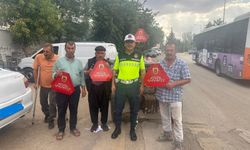 Güvenli tarım, güvenli trafik eğitimi