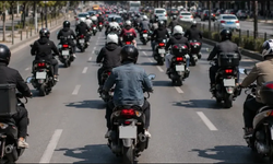 Gaziantep’in yolları motosikletlerle doldu