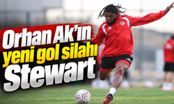 Orhan Ak’ın yeni gol silahı Stewart
