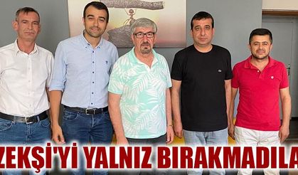 Özekşi'yi yalnız bırakmadılar