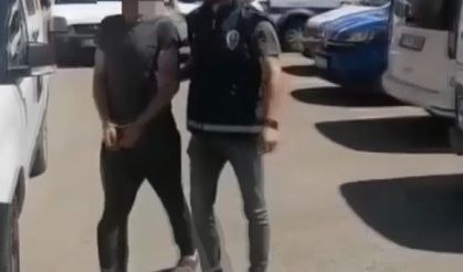 Park halindeki araçtan hırsızlık yapan şüpheli tutuklandı