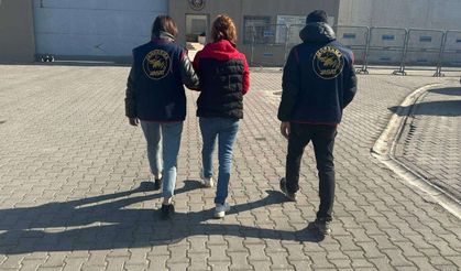 Kadın hükümlü yakalandı