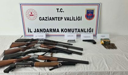 Kaçak silah ele geçirildi