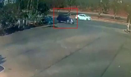 Karayolunda korkutan kaza