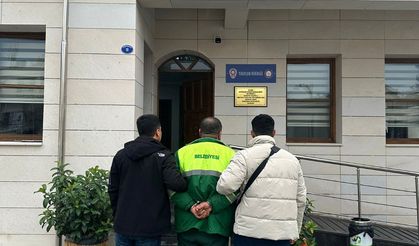 Belediye işçisi kılığına giren hükümlü yakalandı