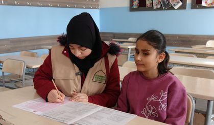 Görme engelli kardeşlerin yarışma heyecanı