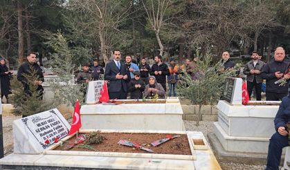 İslahiye'de deprem şehitliğine ziyaret