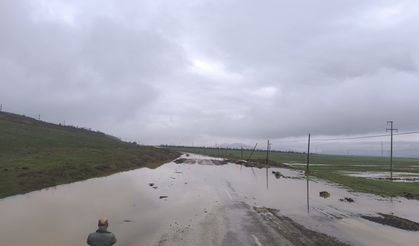 Tarım arazileri su altında kaldı