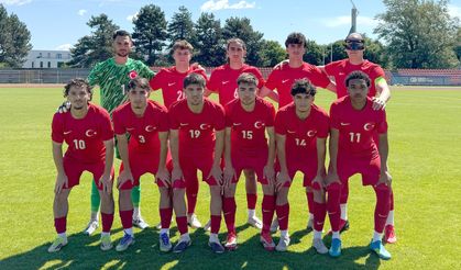 U18 Milli takımından kötü prova