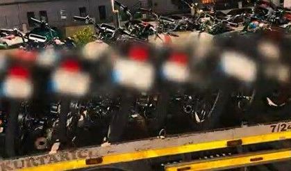 325 motosiklet trafikten men edildi