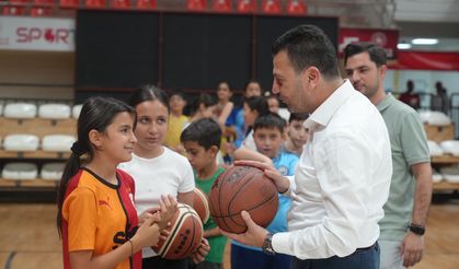 İl Müdürü Şahin, spor okullarını ziyaret etti